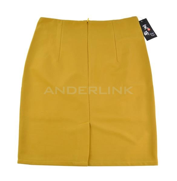 Office Lady Women's High Waist Pencil Skirt Slim Bag Hip Knee-length