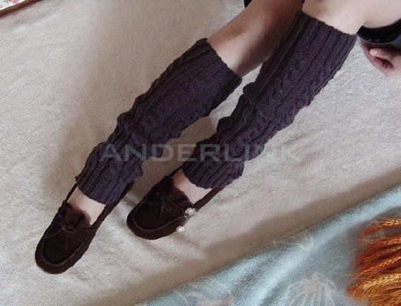 unknown Women's Fashion Knit Crochet Winter Leg Warmer Leggings SocksCZ-60