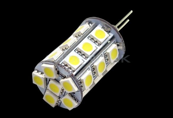 unknown G4 5050 SMD 24 LED 360 Degree Car  Bulb Lamp 12V Pure White