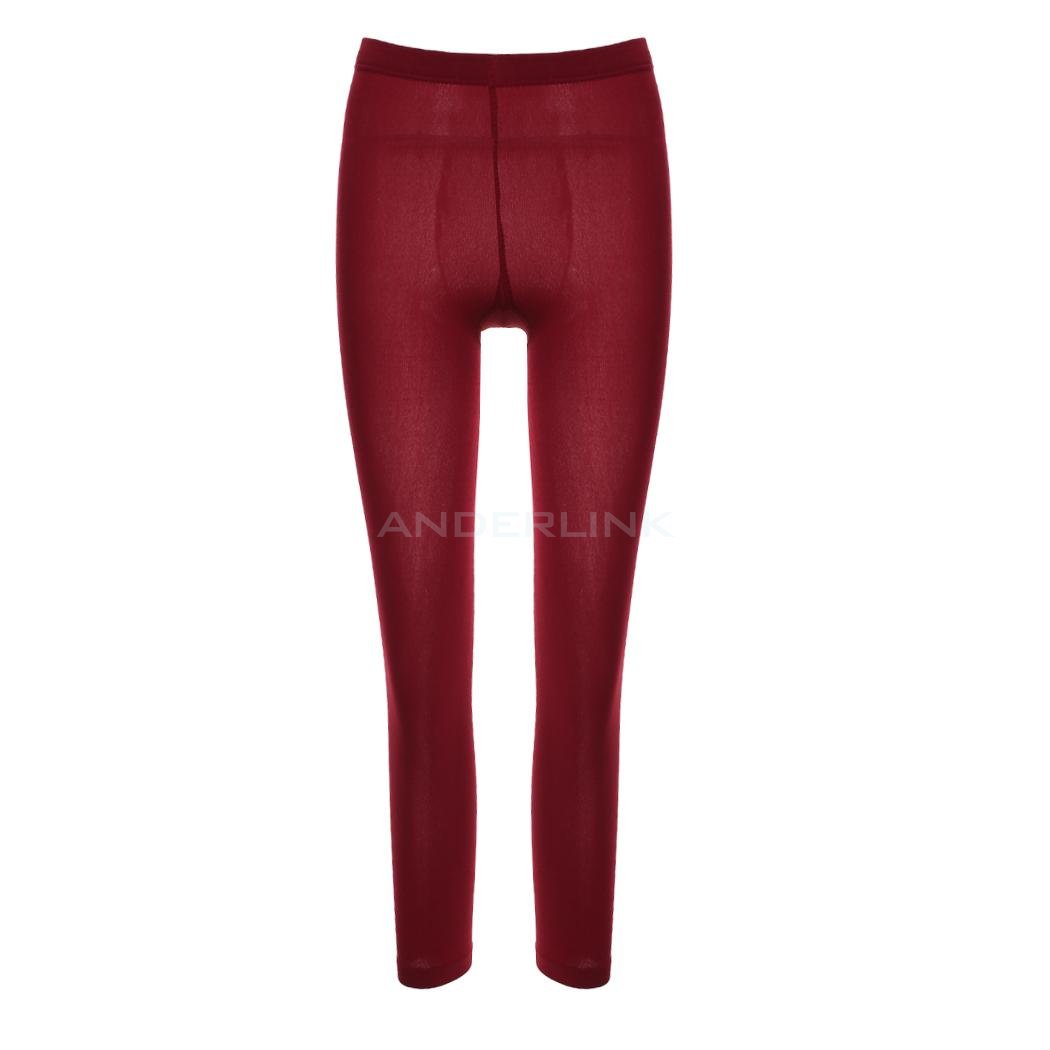 unknown 5 Colors Pick Women Winter Slim Leggings Stretch Pants Thick Footless Tight Top