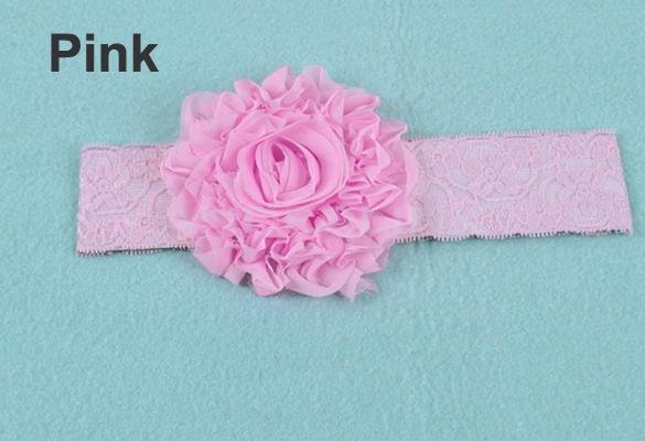 unknown New Baby Toddler Kids Girls Beautiful  lovely princess HairBand Hair Flower Accessories Three Colors