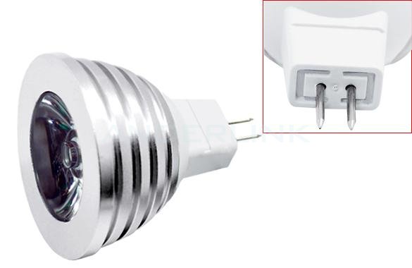 unknown MR16 12V 16 Color RGB LED Spotlight Light Lamp Bulb + Remote Control