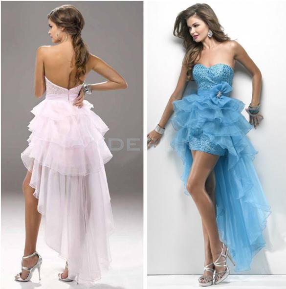 Stylish Lady Sexy Women's Strapless Sequin Layer Irregular Party Cocktail Fancy Bodycon Dress