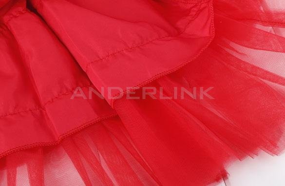 Baby Girl Kids Children's Rose Floral Tutu Dress Off Shoulder Gauze Fancy Layered Bubble Dress