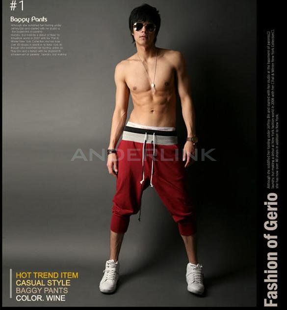unknown New  's Fashion Loose Sports Rope Pants Dance Jogging Baggy Cropped Trousers
