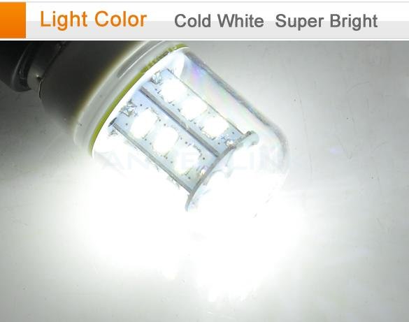 unknown New E14 6W 24 SMD 5730 Light LED Corn Bulb Pure/Warm White 220-240V