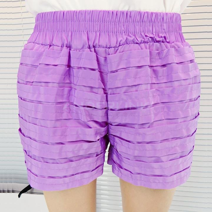 unknown Women's Ruffled Candy Color Shorts Hot Pants Bubble Pants 5 Colors