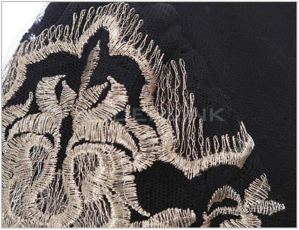 Women's Spring Summer Casual Dresses 2 Pieces Dress With Belt Waist Skirt Lace Sleeve