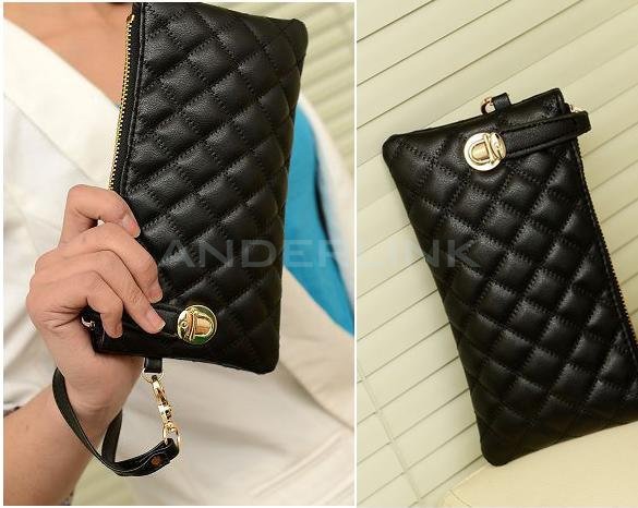 unknown European style Women Phone package Ladies Clutches Purse Long Leather Handbags Zipper Wallet