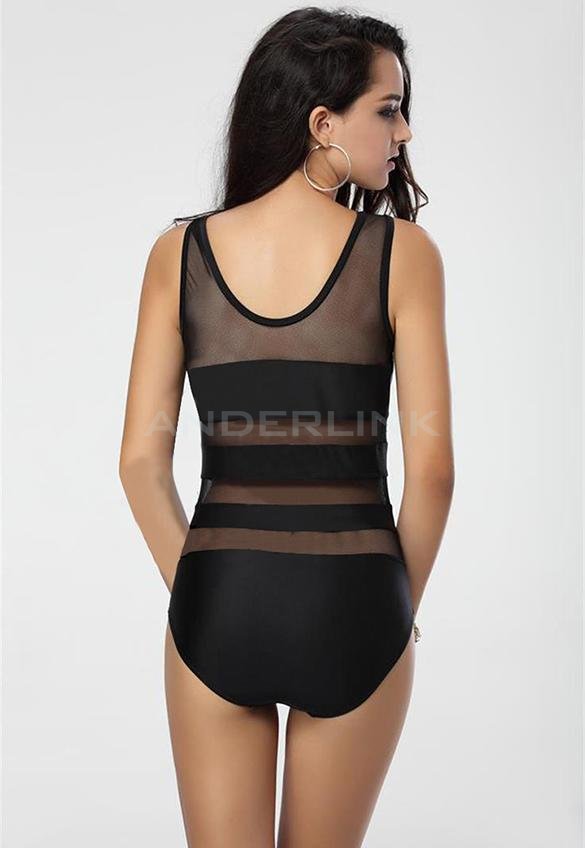 Womens Sexy Lace One-Piece Swimwear Monokini Swimsuit Bikini Bathing Set