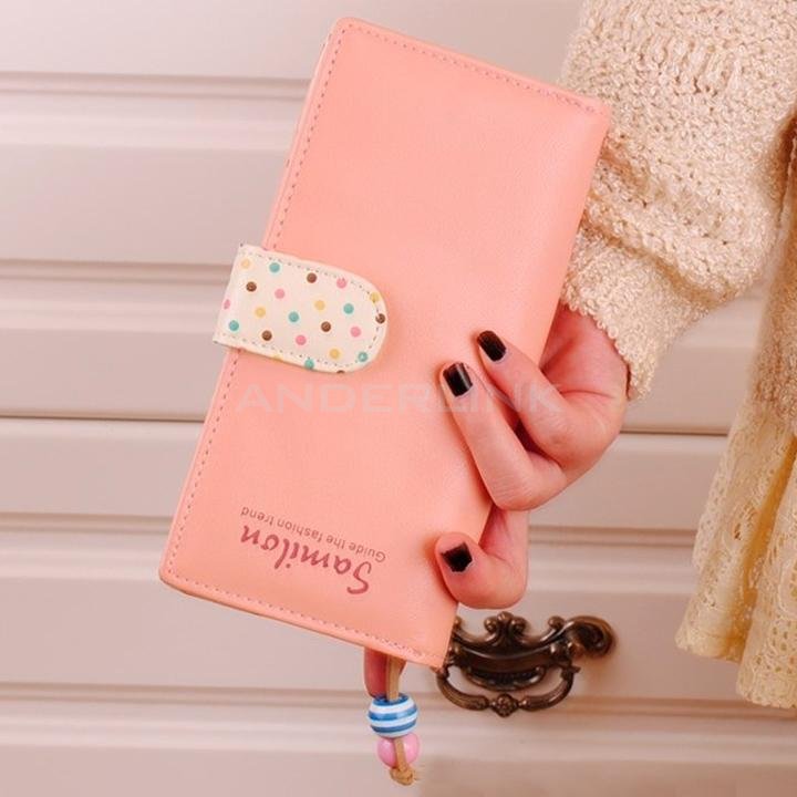 unknown New Fashion Lady Women Long Purse Clutch Wallet High Quality Zip Bag Card Holder