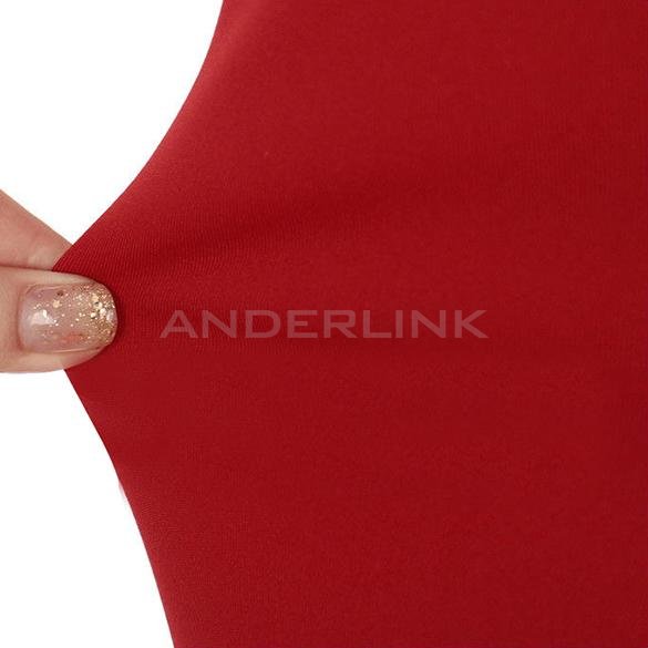 Womens Pinup Square Neck Tunic Wear to Work Party Sheath Bodycon Shift Dress