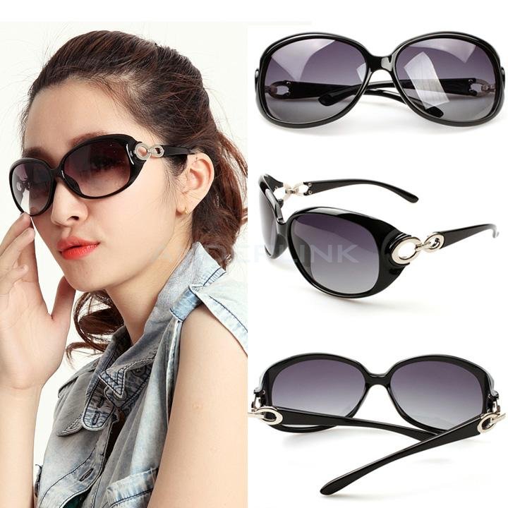 unknown Hot Fashion Women's Sun Glasses Retro Designer Big Frame Sunglasses Goggles 3 Colors
