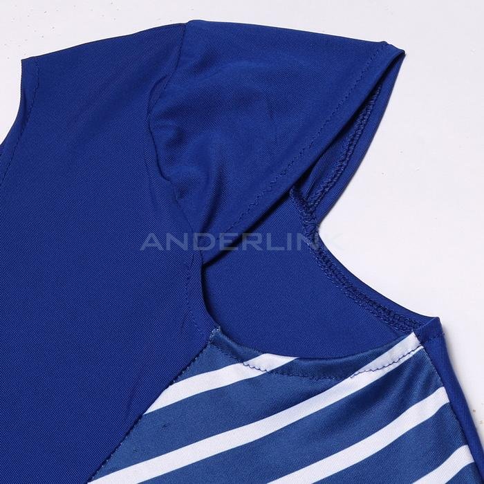 Women Sexy V neck short sleeve Striped Tunic Party Wear To Work Cocktail party Evening Formal Sheath Shift Midi Pencil Dress