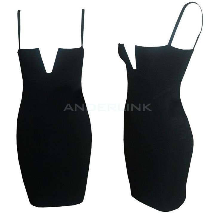 unknown NEW ARRIVALS Fashion V-neck Bodycon Dress Party Dress