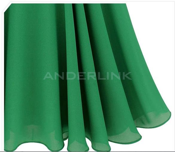 New Women's Celeb Style Chiffon Dress Ladies Party Evening Dress With Belt