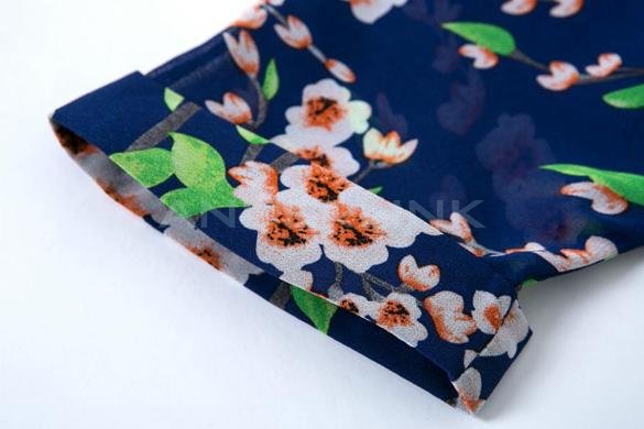 Bohemia Women Ethnic Floral Print Chiffon Long Kimono Top Blouse Cardigan