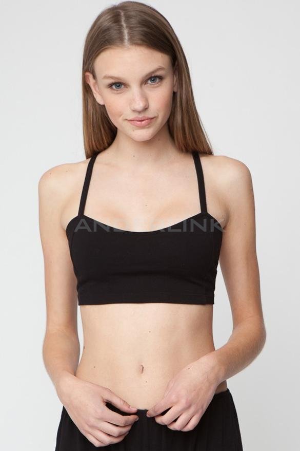 unknown New Small Condole Belt Tank-top Cross Hollow Out Strapless Underwear Sexy