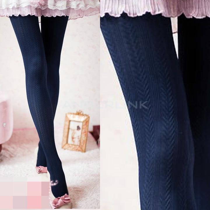 unknown Women's Girl Spring and Autumn Skinny Twill Weave Leggings Stretch Pants Tights