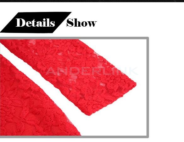 Fashion Women V Side Slit Ball Cocktail Party Formal Evening Dress