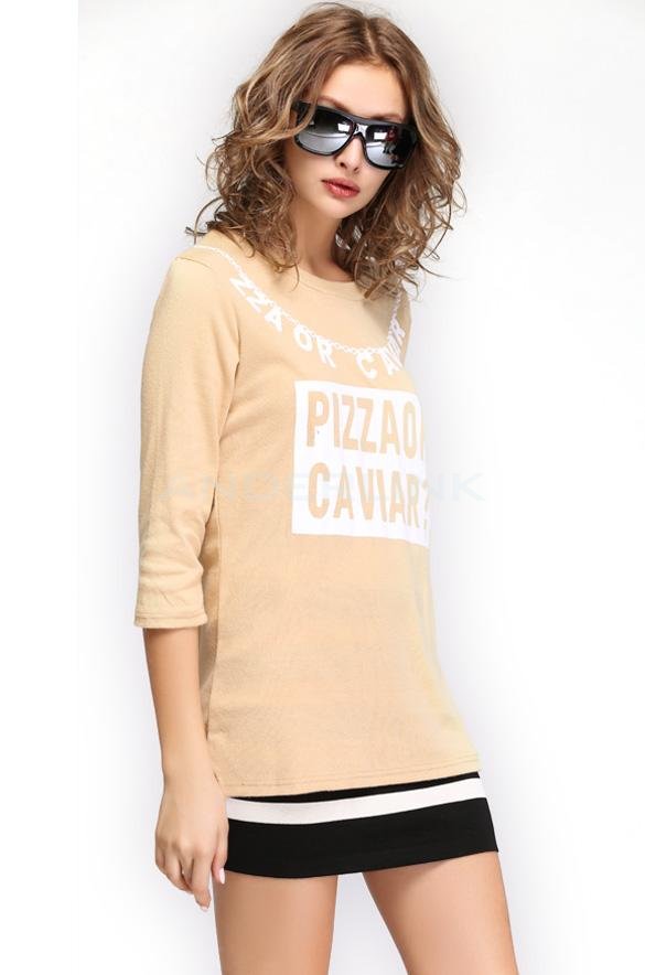 unknown New Fashion Women's Long Sleeve Loose Casual Tops T-shirt Blouse