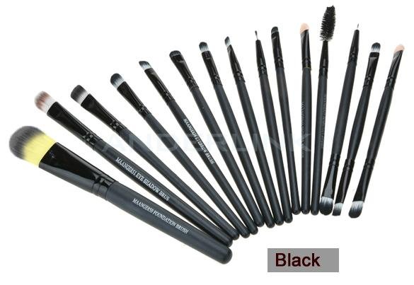 unknown New Pro Makeup Cosmetic Tool Brush Set Foundation Eye Shadow Eyebrow Lip Brush 15 PCs Set