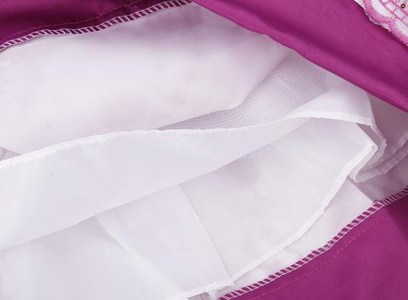 Baby Girl Kids Children Sweet Slash Neck Cap Sleeve Patchwork Floral Sequined Bubble Dress