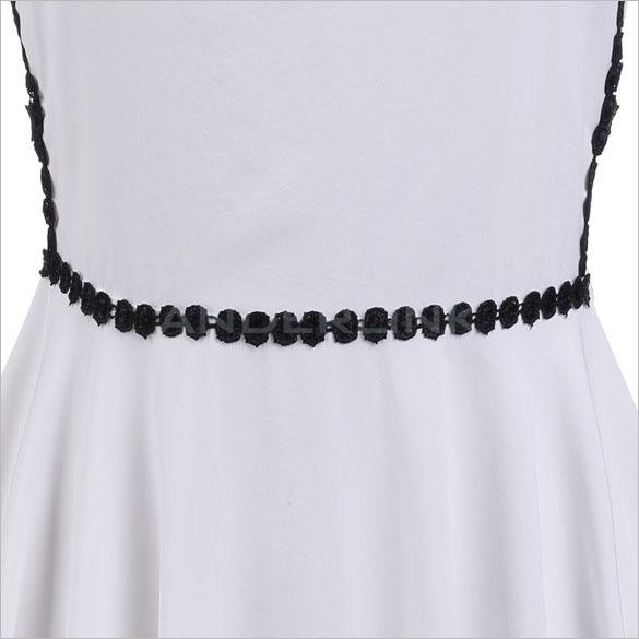 New Sexy Women Cut Out Slim Spaghetti Strap Dress Party Clubwear Evening Dress